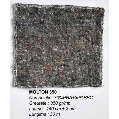 Material Molton 350 gri 140 cm